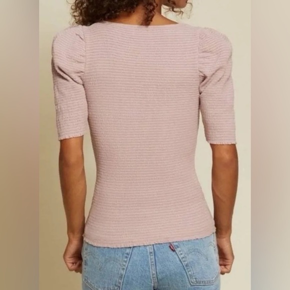 NATION LTD smocked top - Picture 4 of 5